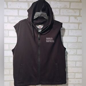 Harley Davidson embroidered Vest, LG